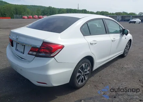 2015 Honda Civic Ex из США, поврежденный, VIN 19XFB2F87FE219065